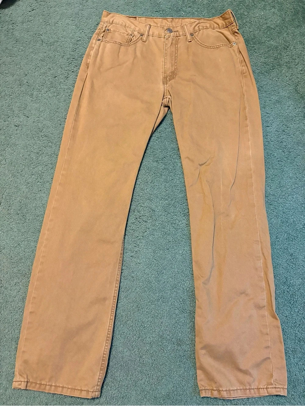 Levi's 514 Straight Fit Pants - Tan